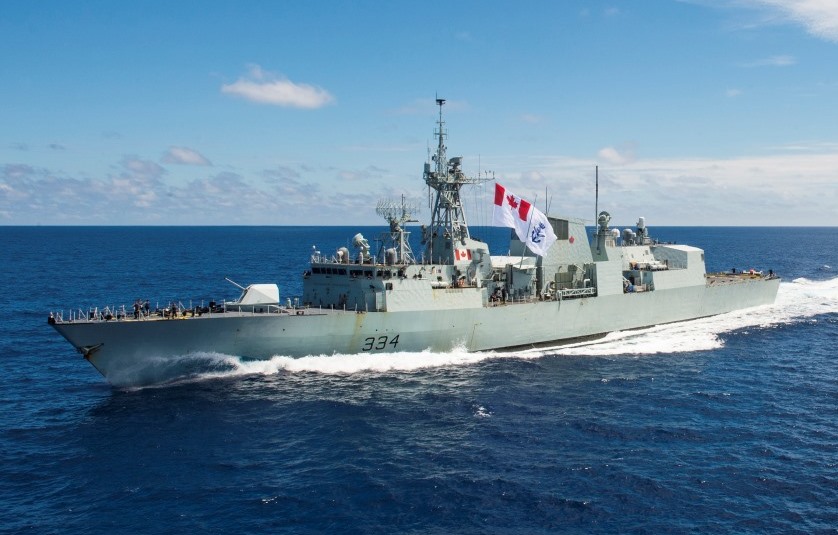 BluMetric currently has an $18.2 million contract to support the SRODs installed on the RCN’s Halifax class frigates          credit: Cpl Michael Bastien, Combat Camera